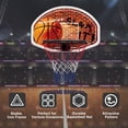 thumbnail image 4 of YYAo Basketball Hoop, Basketball System, Wall Mounted Fan Backboard with Basketball Hoop and 2 Nets, 4 of 11