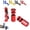Red, variant on 2026 Upgraded Tall Stair Gauges for Framing Square, Hexagonal Stable Lock with Holder & Hook, Anti-Wobble Design for Framing Square & Speed Square, Woodworking Layout Tools (Blue)