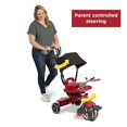 thumbnail image 3 of Radio Flyer Pedal & Push 4 en 1 Stroll 'N Trike®, triciclo rojo, para niños pequeños de 1 a 5 años (exclusivo de Amazon), bicicleta para niños pequeños grande, 3 of 5