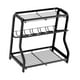 thumbnail image 3 of Estante para especias, organizador de almacenamiento de cocina de 3 niveles, organizador de tocador de baño multiusos para encimera, despensa,, 3 of 9