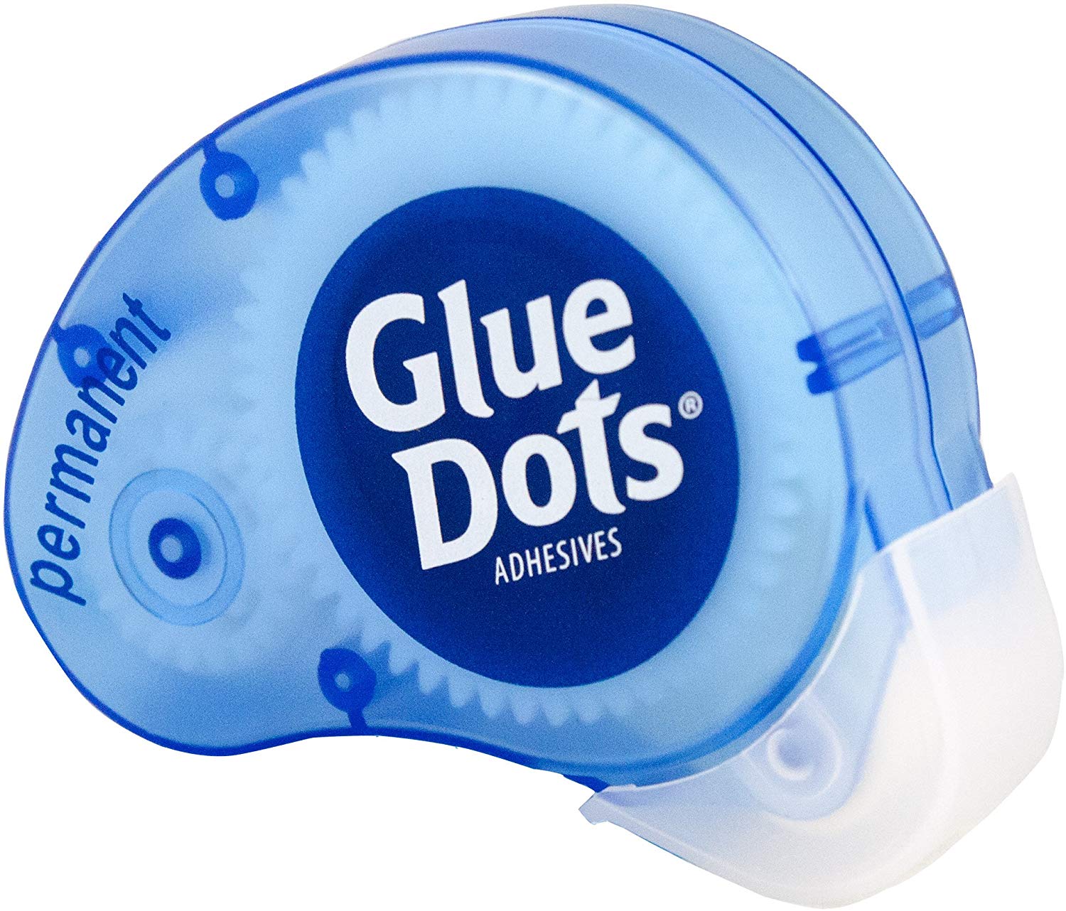 Permanent Dot N' Go Dispenser with 200 (.375 Inch) Permanent Adhesive