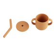 thumbnail image 2 of Vaso de silicona con pajita, vaso de silicona para niños pequeños con vaso para sorber para bebés Vaso con pajita para niños pequeños Calidad en la que puede confiar, 2 of 14