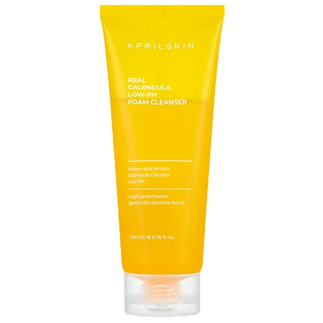 Gel limpiador APRILSKIN de caléndula de bajo pH, 200 ml, vegano