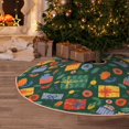 thumbnail image 5 of Sikiie Christmas Gift Nativity Christmas Tree Skirt, Jesus Christian Winter Holiday Tree Mat Decoration(30-48IN)36", 5 of 6