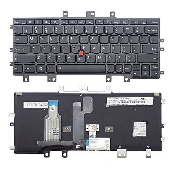New Genuine Lenovo ThinkPad Helix 20CG-20CH US Backlit Keyboard 00JT624
