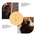 thumbnail image 4 of Luxshiny 1Pc Toy Trumpet For Kids Brass Musical Instrument Beginner, 4 of 8