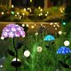 thumbnail image 5 of ERQVHQV Solar Hydrangea Garden Stake - Luz solar en forma de hortensia - Luces solares para exteriores - Impermeable - Luces LED con energía solar oso de fresa Electrónica, 5 of 5
