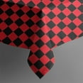 thumbnail image 5 of Red and Black Checkerboard Pattern Square Tablecloth,Waterproof Square Table Cover,Wipeable Spillproof Washable Table Cover for Home Kitchen Party Decor 42"X42"(107x107cm), 5 of 6