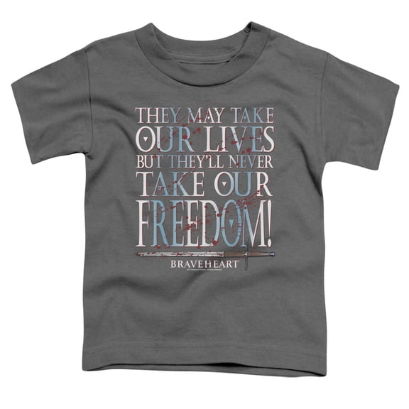 Braveheart - Freedom - Toddler Short Sleeve Shirt - 3T