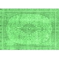 thumbnail image 1 of Ahgly Company Indoor Rectangle Abstract Emerald Green Modern Area Rugs, 3' x 5', 1 of 4