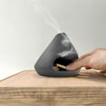 thumbnail image 3 of CATPAN Palo Santo Holder Ceramic Incense Burner Holder Sage Holder for Burning, Ash Catcher Mini Chiminea Unique Home Decor for Meditation/Yoga (Red), 3 of 14