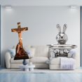 thumbnail image 2 of Bandeja Organizadora De Cerámica Con Escultura De Jesús, Ideal Para Dormitorio, Mesa, Tocador, Boda, Entrada, Coche Y Oficina., 2 of 8