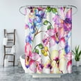 thumbnail image 3 of AUQ Shower Curtains Long-Lasting Waterproof Effect Shower Curtain with Hooks Easy to Replace Suitable for All Seasons Bathroom Shower Curtain Sets,Style3, 3 of 4