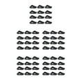 thumbnail image 1 of Destyer 12pcs/set Pot Toes Plant Pot Elevator Flower Pots For Improved Drainage And Healthier Plants Rotting Small black 5Set, 1 of 6