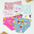 thumbnail image 4 of Little Girls Underwear Toddler Underwear Girls Panties Big Kids Undies Soft 100% Cotton, 4 of 6