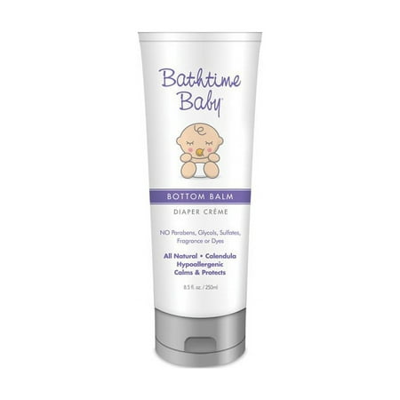 Bathtime Baby Bottom Balm Diaper Creme, 3.0 Oz