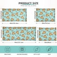 thumbnail image 3 of Hand Draw Pizza Plush Pillowcase, Luxury Soft King Pillow Case for Hair and Skin, Standard Size Pillow Covers with Zipper Closure, 20x30in Home Decor Gifts, 3 of 7