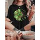 thumbnail image 1 of Camiseta para mujer Suave Transpirable veranoSt. Patrick's Day Clover T-Shirt Cotton T-ShirtFather's Day, Mother's Day, New Year, Spring FestivalCamisetas de verano para mujer, manga corta, cuello r, 1 of 6