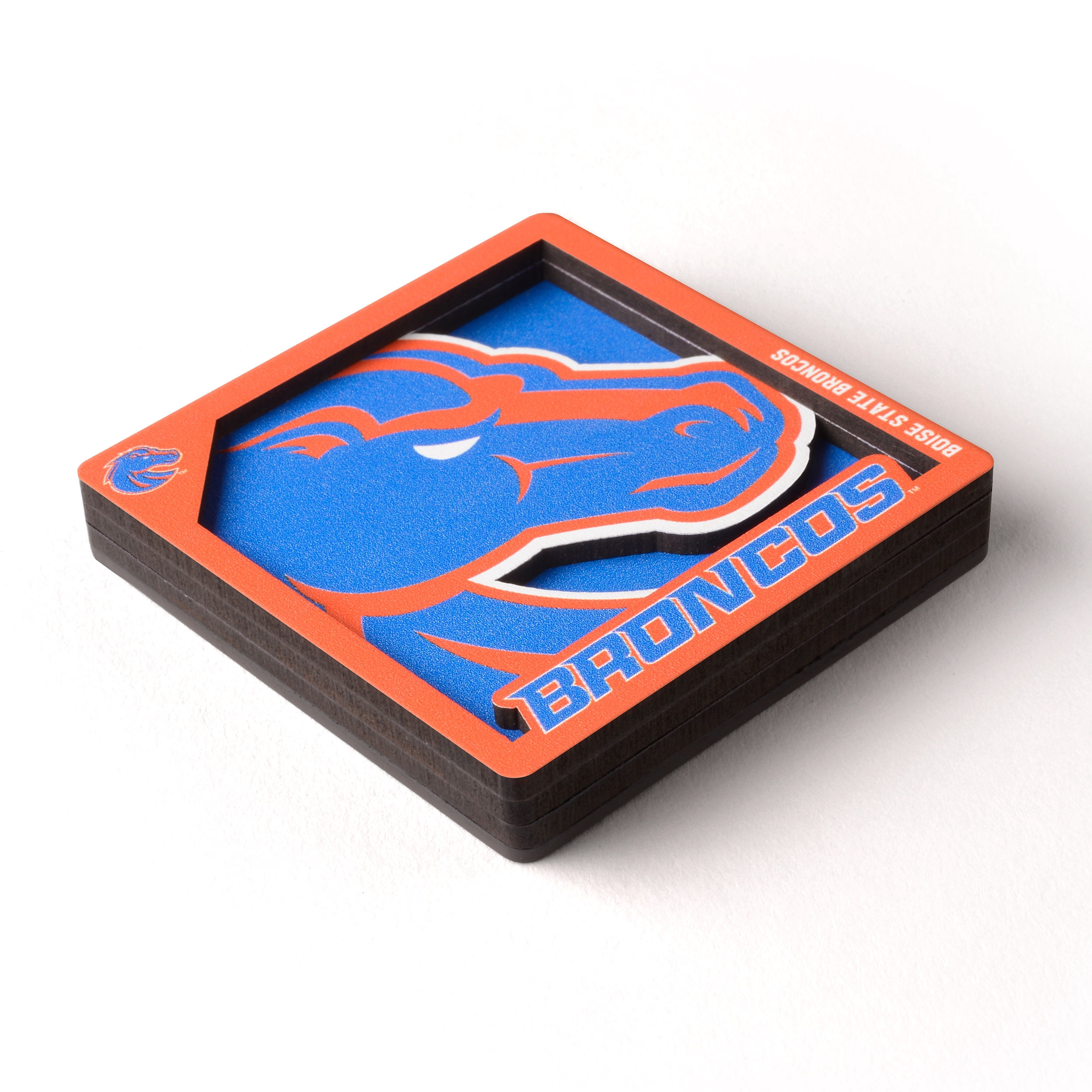 YouTheFan NCAA Boise State Broncos 3D Logo Series Magnet