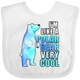 thumbnail image 3 of Inktastic Funny Polar Bear Boys or Girls Baby Bib, 3 of 4