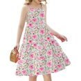 thumbnail image 1 of Vestido de verano Arshiner para niñas pequeñas, 3-4T, con bolsillos, 1 of 7