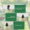 thumbnail image 4 of 30 Pack Shade Cloth Heavy Duty Lock Grip, 2023 New Shade Cloth Fix Plastic Clamp,, 4 of 7