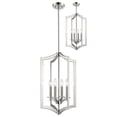 thumbnail image 1 of Z-Lite Zander 4 Light Pendant in Brushed Nickel, 1 of 1