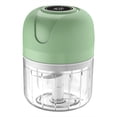 thumbnail image 1 of CC TOY Mini USB Wireless Electric Garlic Masher Press Mincer Vegetable Chili Meat Grinder Food, 1 of 6
