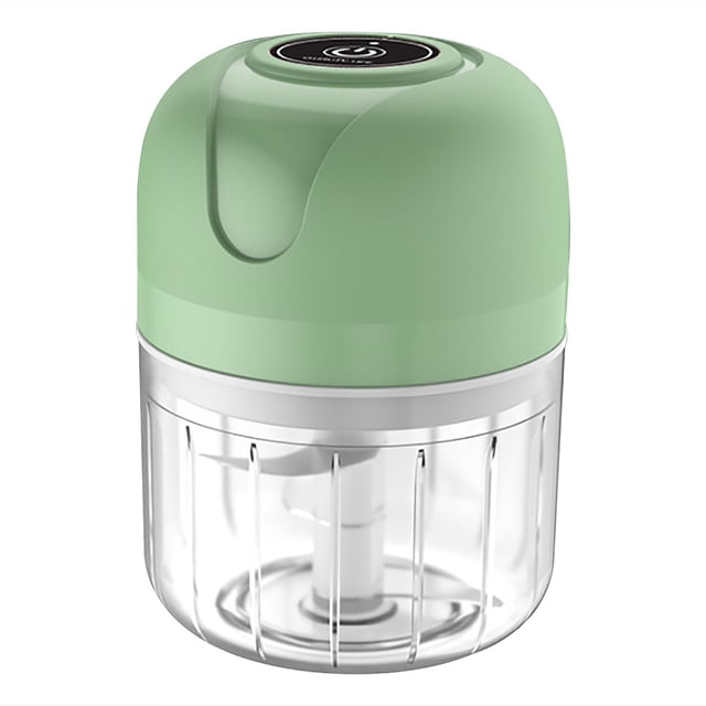 CC TOY Mini USB Wireless Electric Garlic Masher Press Mincer Vegetable Chili Meat Grinder Food