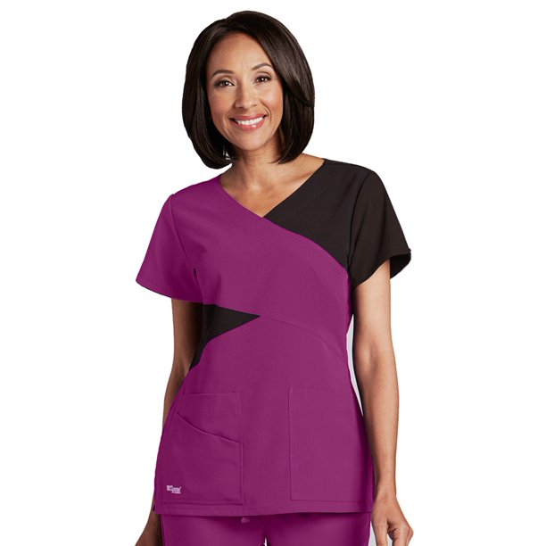 Greys Anatomy Signature By Greys Anatomy™ Womens Mock Wrap Solid