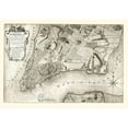 thumbnail image 3 of Ratzen 18x14 Black Modern Framed Museum Art Print Titled - New York New York Planning - Ratzen 1767, 3 of 5