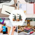 thumbnail image 6 of FORMRS 1-Subject Spiral Notebook 8" x 5" College Ruled 60 Refillable Sheet A5 Hard Cover, Red Halloween Trees, 6 of 7