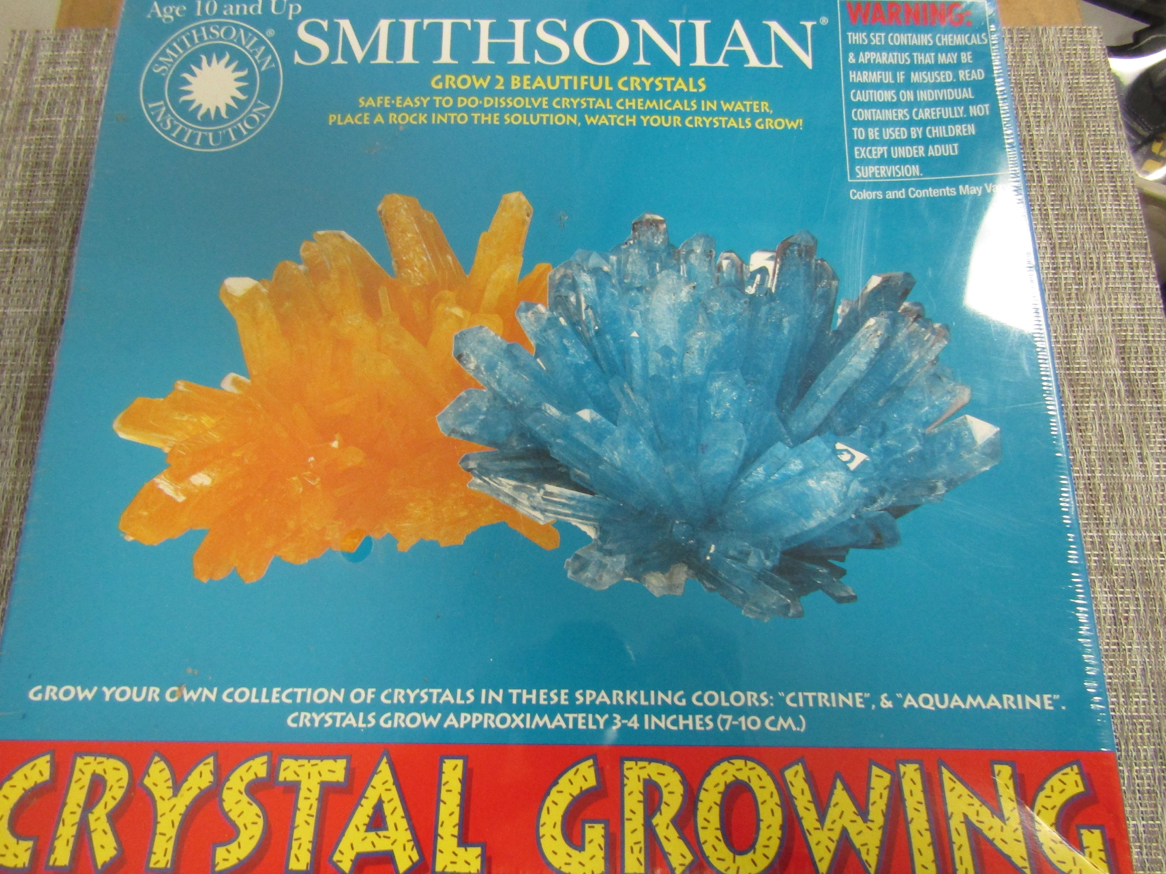 Smithsonian Crystal growing Kit