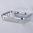 thumbnail image 1 of Brillar Jabonera de ducha de acero, soporte para esponja de jabón, jabonera de acero inoxidable mate montada en la pared para baño, ducha, cocina, hotel, 8,5 x 12 x 3 cm, accesorios de baño, 1 of 5