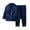 Navy, variant on SGMVNU Toddler Boys Girls Pajama Set Winter Warm Long Sleeve Tops Pants Outfits Sleepwear Soft Comfy 2 Piece Loungewear Child Pj's(Size 5-6 Years,Beige)