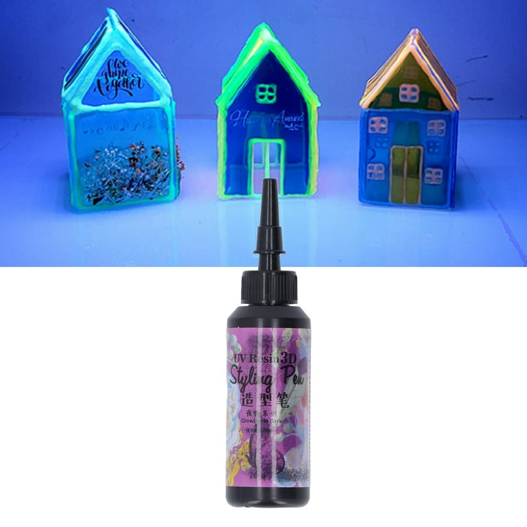 Luminous Resin Epoxy Resin Resin Color Pigment Epoxy Resin Pigment Luminous  Resin 20ml Pen Shape Design Fast Curing Bright Vivid Color Widely Used