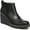 Black, variant on Dr. Scholl's Womens Berklie Wedge Ankle Bootie - Medium & Wide Width