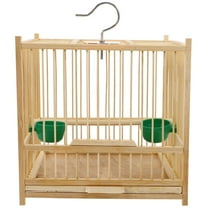 Pawsdot Small Bird Holder Portable Pet Bird Cage 1 Set