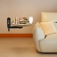 thumbnail image 6 of Wall Mounted Folding Table Foldable Wall Table Vintage Round Wall Table 11.81in for Living Rooms, 6 of 15
