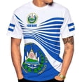thumbnail image 2 of Custom El Salvador Flag Shirt for Men Women Personalized Salvadoran Pride Tshirt 3D El Salvador Clothes Salvadoreñas Shirts (ZipHoodie, 4XL), 2 of 9