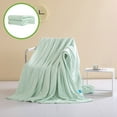 thumbnail image 5 of Tyidzon Cooling Blanket for Hot Sleepers and Night Sweats, 59x79 Inch Skin Friendly Cooling Comforter, Bedding Lightweight Breathable Summer Blanket Fade&Stain Resistant, 5 of 7