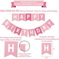 thumbnail image 2 of BZUEPRS Birthday Decorations, NO DIY - Pack of 17 | Macaron Happy Birthday Banner, Honeycomb Balls, Swirls, Garland | Happy Birthday Decorations | Birthday Party Decorations, 2 of 15