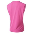 thumbnail image 6 of Wyobmus Men's Workout Tank Tops Vintage Sleeveless Vest Sport Waffle Knit Muscle Shirt Running Breathable Gym T-Shirt Hot Pink, 6 of 9