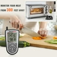 thumbnail image 6 of ThermoPro TP09 Electric Wireless Remote Food Cooking Meat BBQ Grill Oven Smoker Thermometer / Timer, 300 Feet Range, 6 of 6