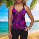 thumbnail image 2 of MKLEKYY Trajes De Baños Women Sexy Cute Split Bikini Swimsuit High Waisted Bikini Sexy Push Up Two Piece Beach Swimming Swimsuits 1380, 2 of 5