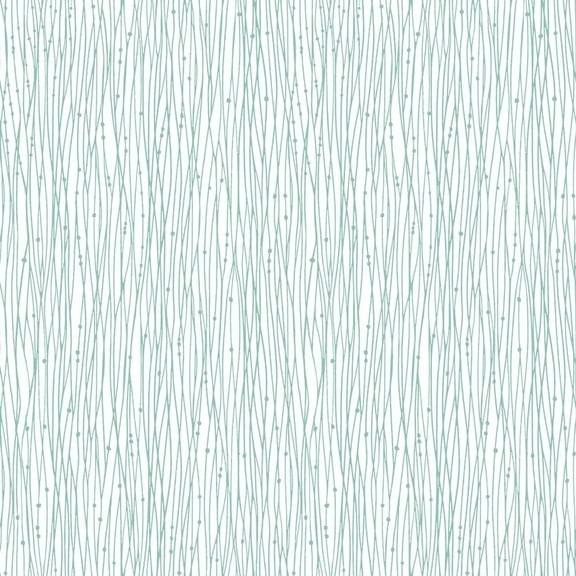 Tempaper String of Pearls Peel and Stick Wallpaper Sea Glass - 28 sq. ft.