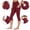#New-Wine, variant on PFRNLF Capri Leggings for Women Summer Stretch High Waisted Soft Casual Workout Yoga Pants with Pockets