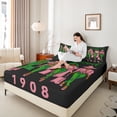 thumbnail image 4 of Castle Fairy Girls Sisterhood Twin Sheet Sets,Old Fashion Bedding, 4 of 7