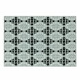 thumbnail image 1 of Celtic Cutting Board, Scandinavian Celtic Regular Interlace Nested Old Motif Retro Vintage Design, Decorative Tempered Glass Cutting and Serving Board, Small Size, Grey White, by Ambesonne, 1 of 1
