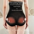 thumbnail image 4 of Women's Body Shaping Shorts Waist Trainer Corset Shapewear Tummy Control Body Shaper Waist Cincher for Women Postpartum Belly Band Wrap (Black,XXL), 4 of 8